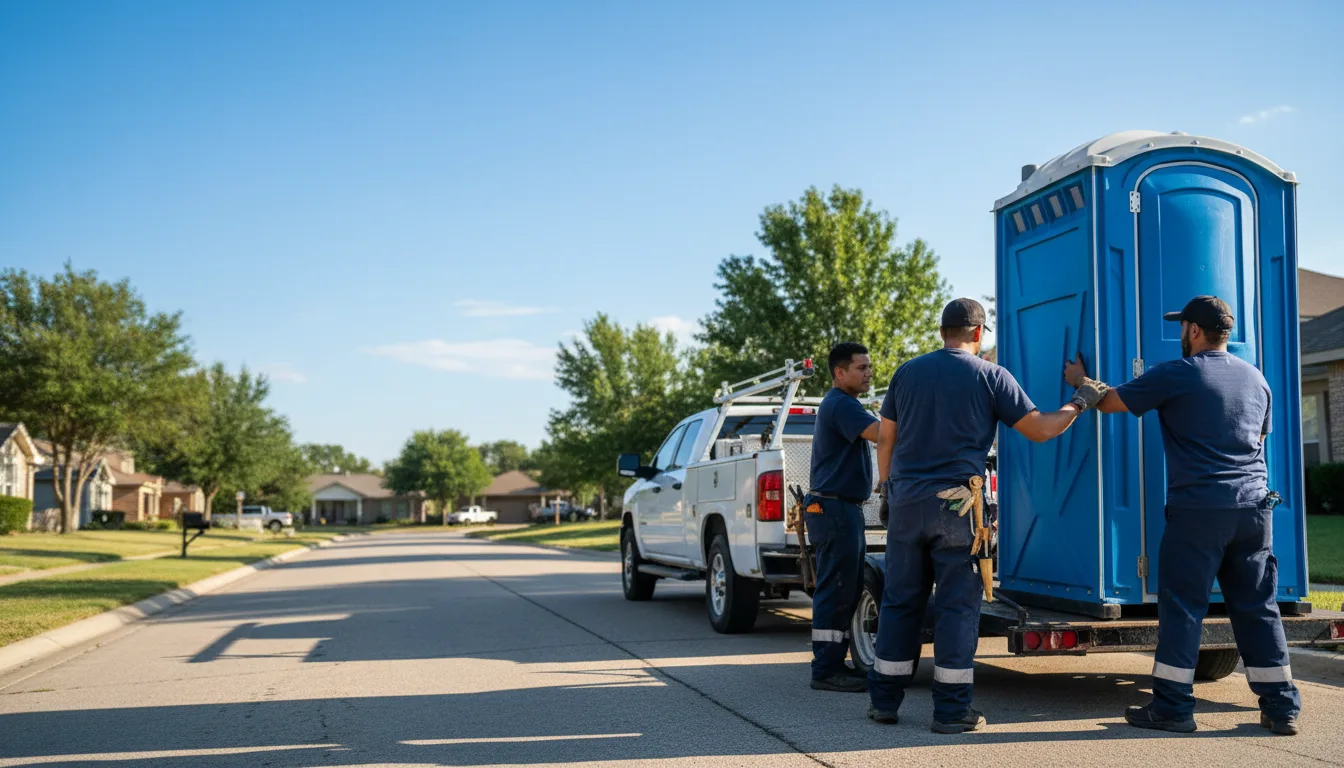 Portable Toilet Rental in Liberty Hill, TX near me
